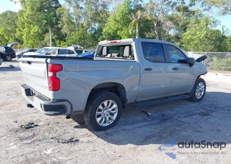 2024 Chevrolet Silverado 1500 2Wd Short Bed Custom from USA, damaged, VIN 3GCPABEK7RG135633